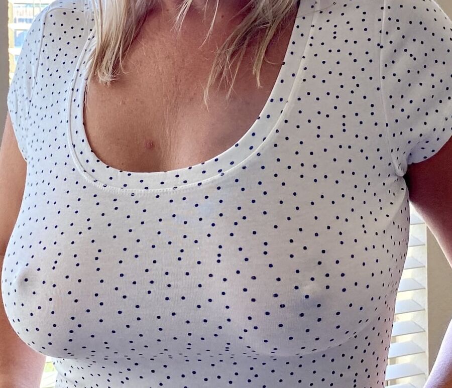 Trying a new shirt