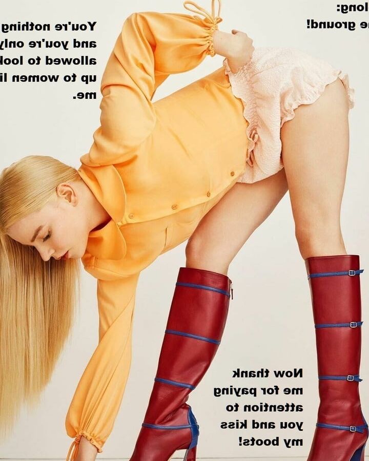 Celebrity Femdom Captions - Mixed