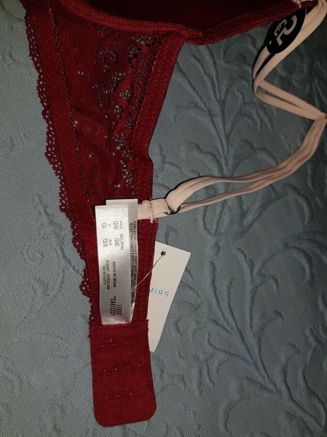 Bras from my cousin Joanna