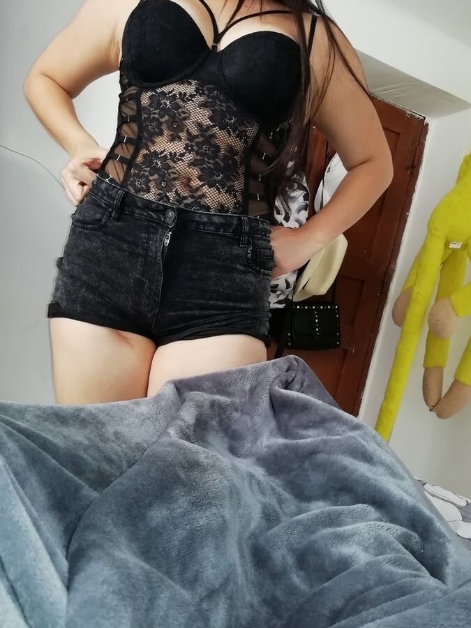 Husband shows wife