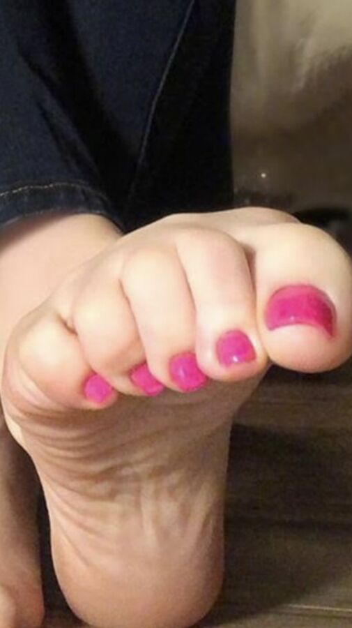 You guys keep asking to see more of my feet so here you go