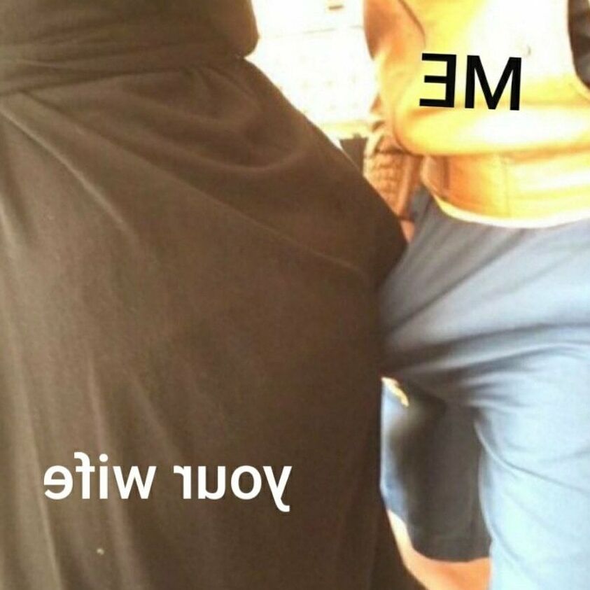 HIJABI SLUTS KOPFTUCHSCHLAMPEN MUSLIM