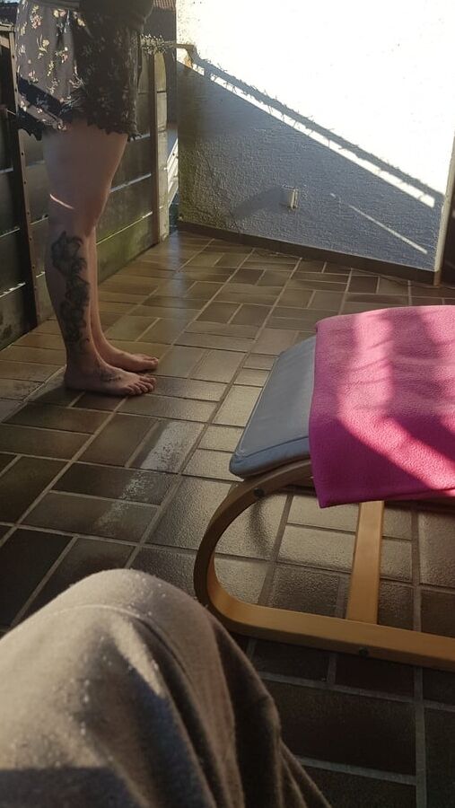 Legs of my girlfriend