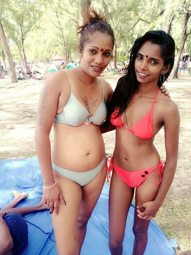 Hot mom and daughters