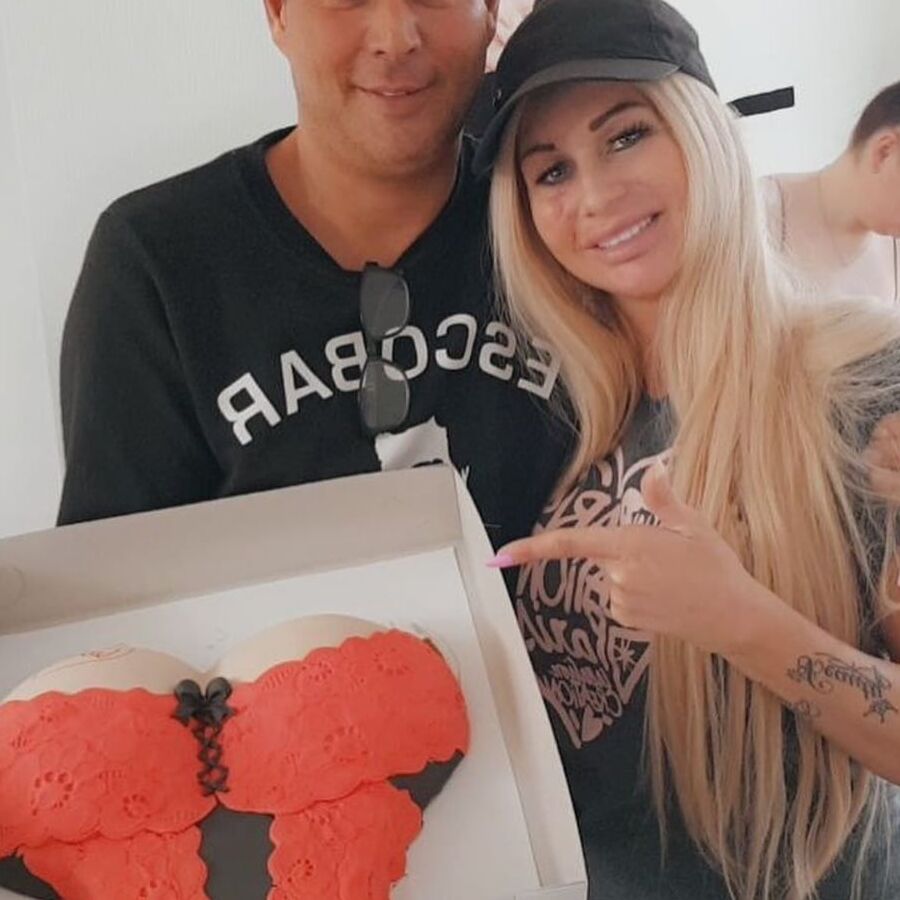 Dutch barbie girl with huge boobs
