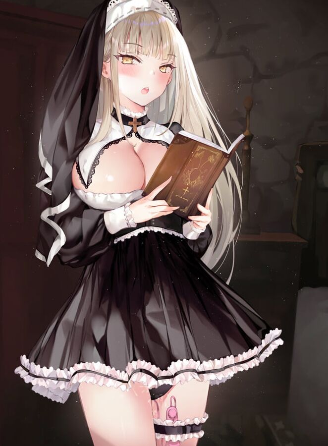 hentai ecchi nun