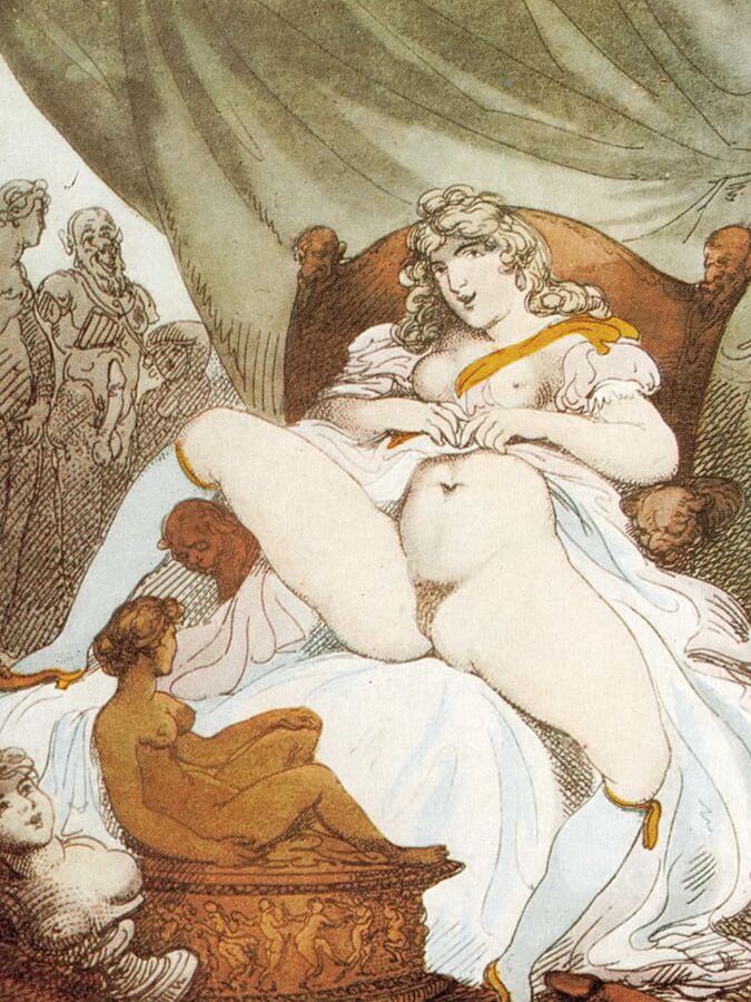 Erotic drawings by Thomas Rowlandson -