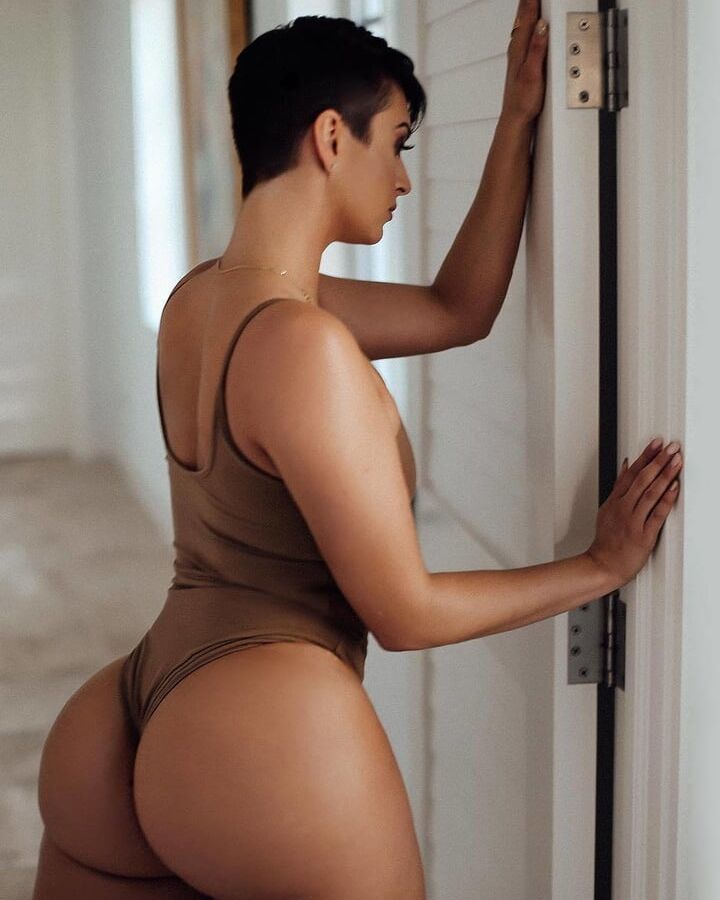 ass panties (white brunette)