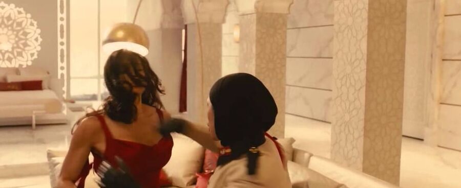 Brunette Humiliates Villainess And Her Henchwomen