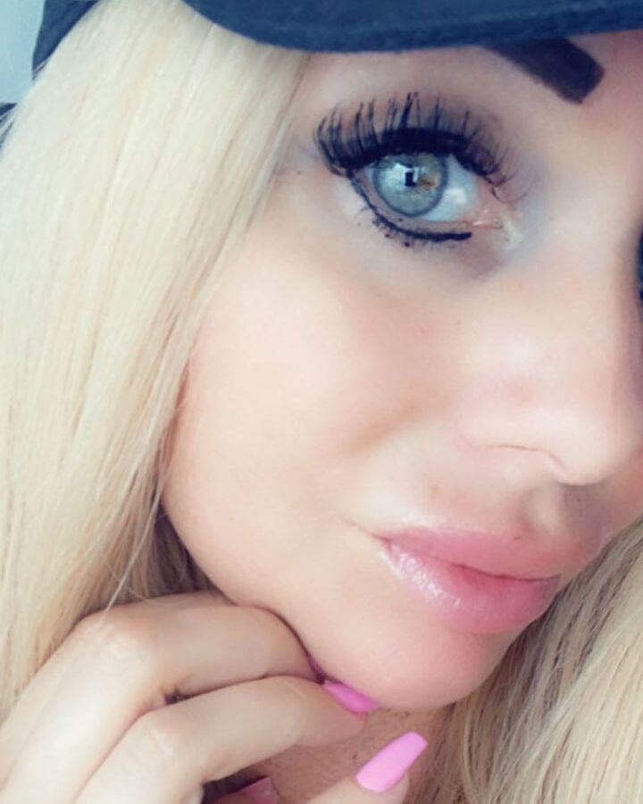 Dutch barbie girl with huge boobs