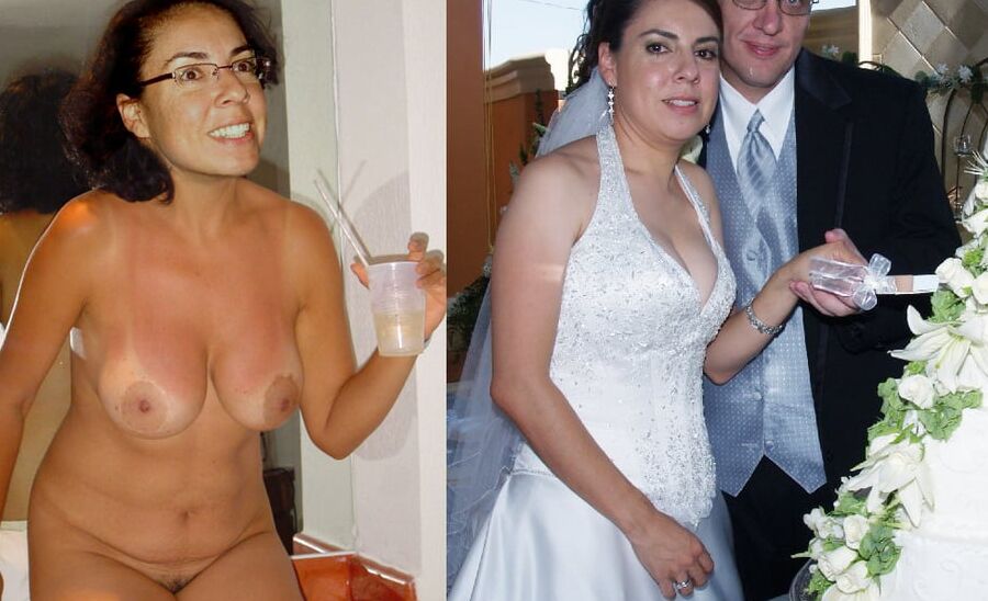 Amateurs Exposed Real Amateur Brides dressed and undressed