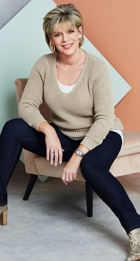 Female Celebrity Boots &amp; Leather - Ruth Langsford