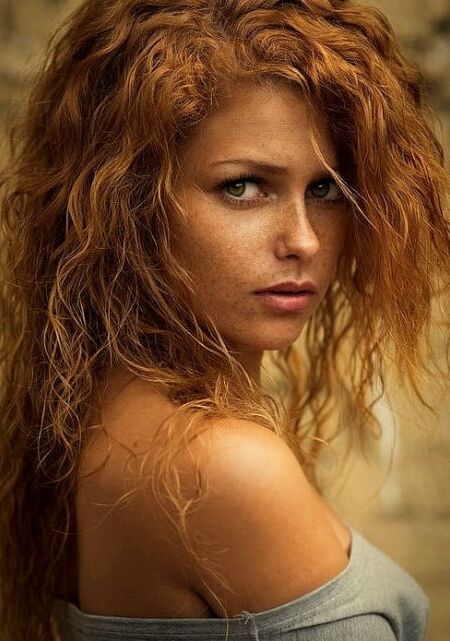beautiful faces (white redhead)
