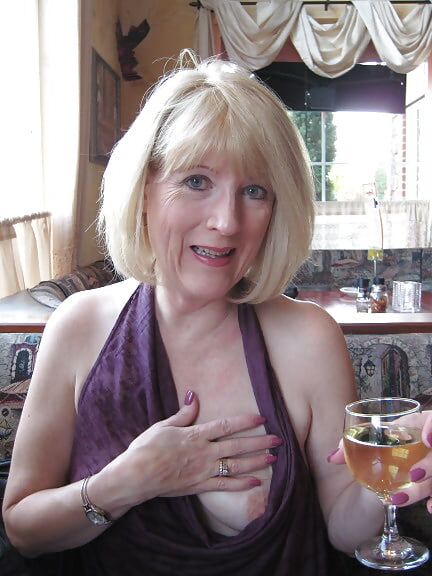 Older and hot (One tit out)