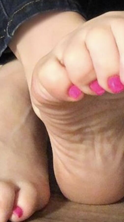You guys keep asking to see more of my feet so here you go
