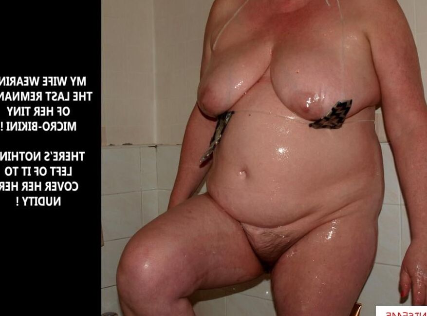 SHOCKING MICRO-BIKINI STRIPTEASE !