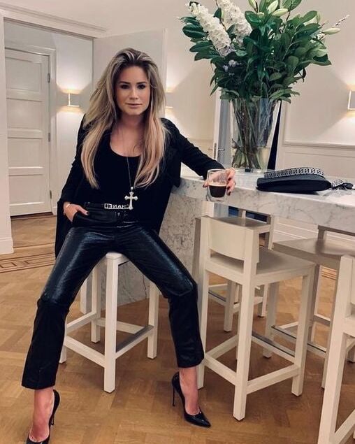Black Leather Pants - by Redbull