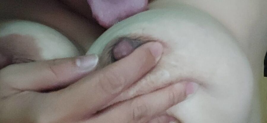 Wife&;s big boobs and wet pussy