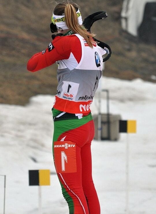 Darya Domracheva ( Biathlon ) Beautiful Ass