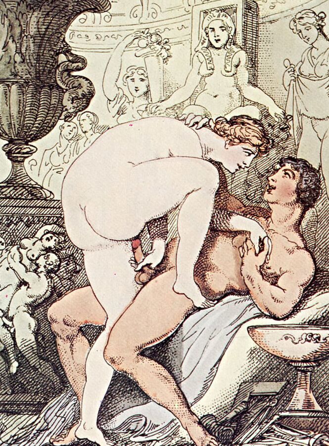 Erotic drawings by Thomas Rowlandson -