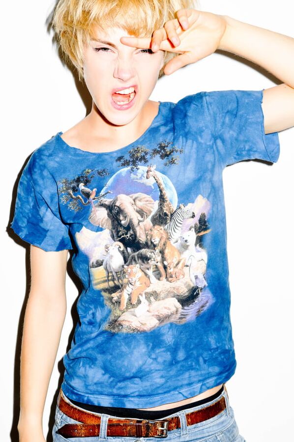 Vincent Littlehat cute German tomboy model