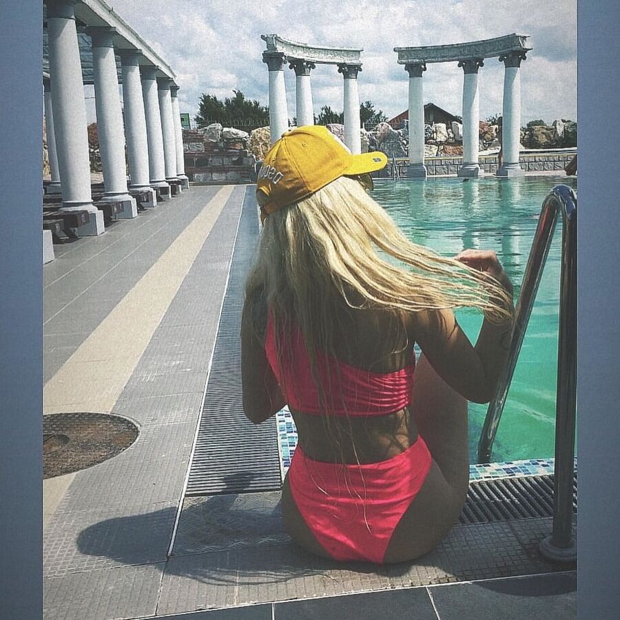 Serbian slut skinny blonde girl Veronika Vojinovic
