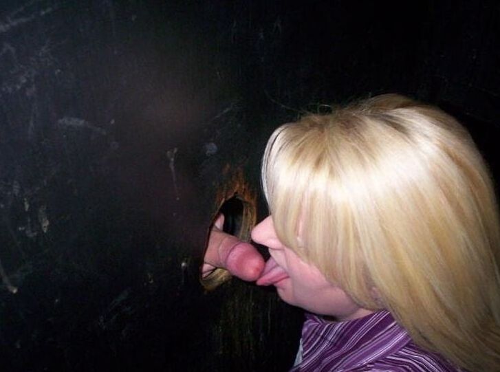 Sluts in glory hole