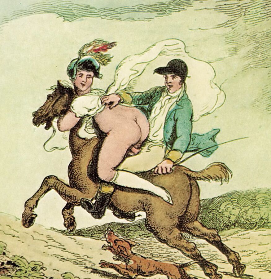 Erotic drawings by Thomas Rowlandson -