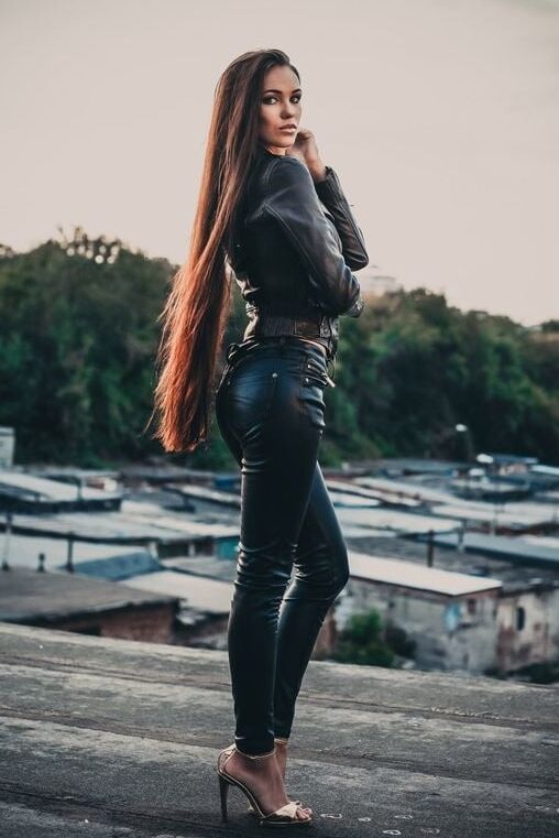 Black Leather Pants - by Redbull