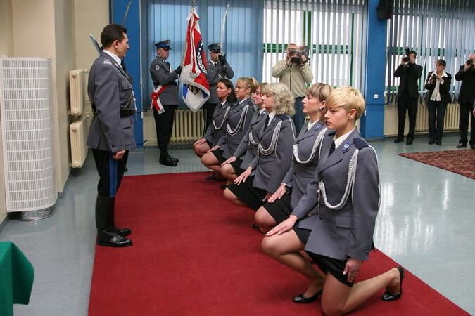 Polish women in uniform
