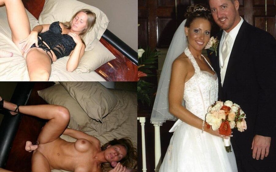 Amateurs Exposed Real Amateur Brides dressed and undressed