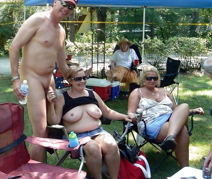 Outdoor Wives ( Wedding Ring Swingers)