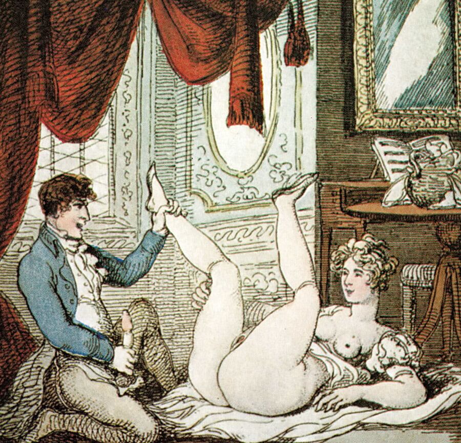 Erotic drawings by Thomas Rowlandson -