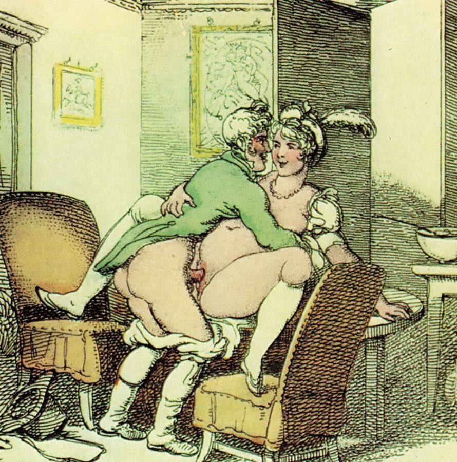 Erotic drawings by Thomas Rowlandson -