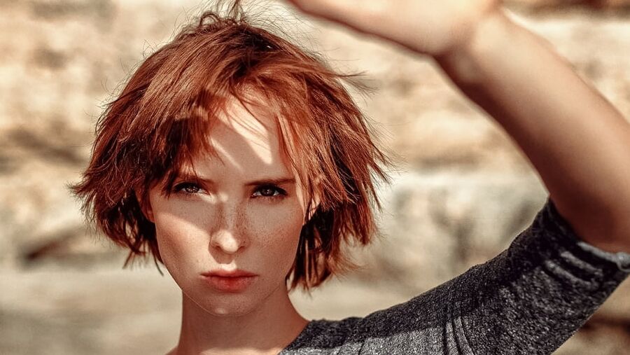 beautiful faces (white redhead)