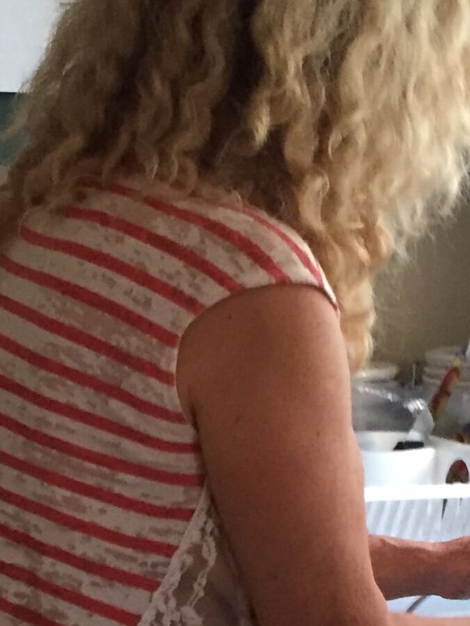 My big tits wife