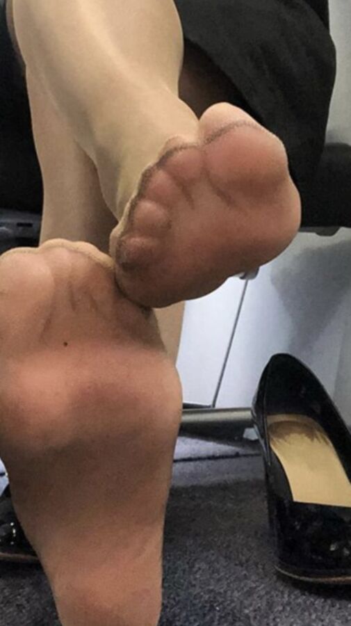 You guys keep asking to see more of my feet so here you go