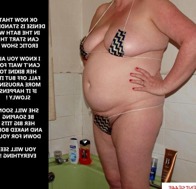 SHOCKING MICRO-BIKINI STRIPTEASE !