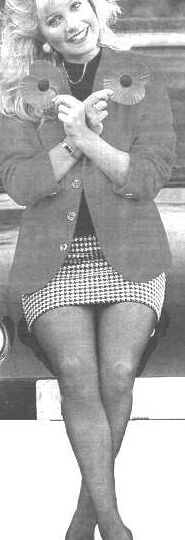 Retro TV Star Malandra Burrows