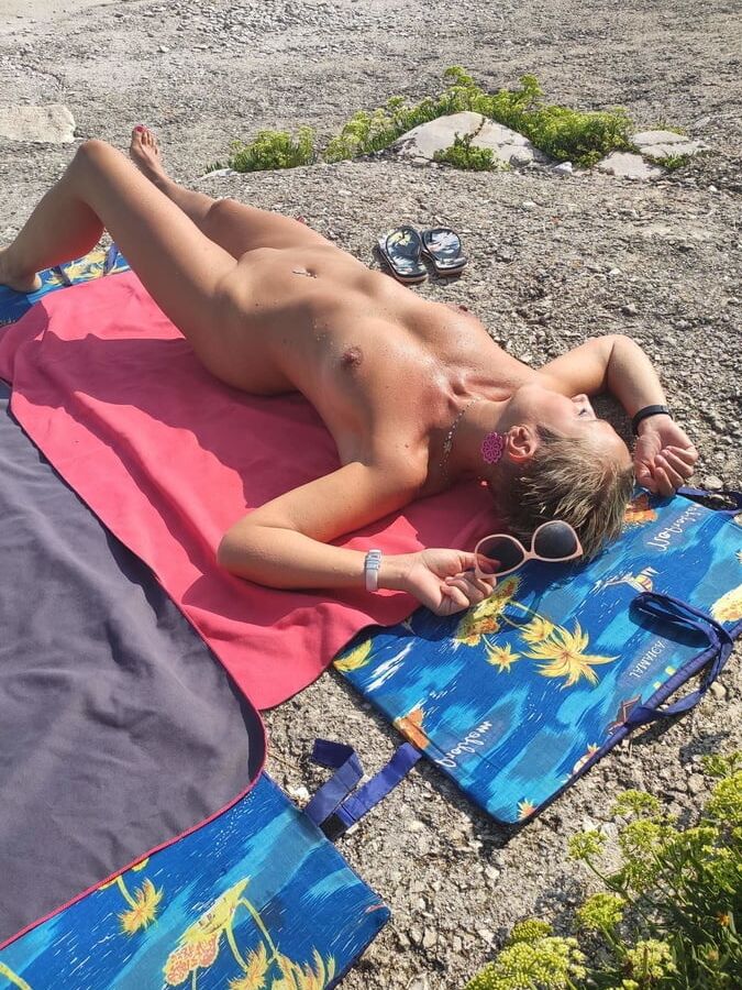 Kleine Lady im Urlaub geschnappt