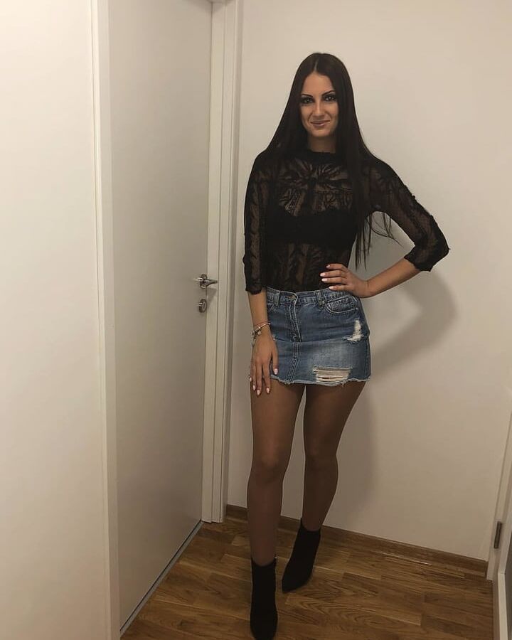 Serbian beautiful whore girl big natural tits Neda Milosevic