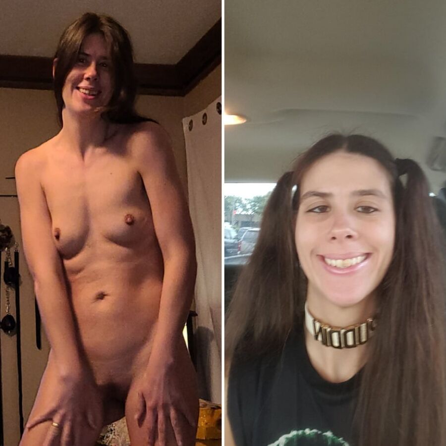 Wife clothed and nude