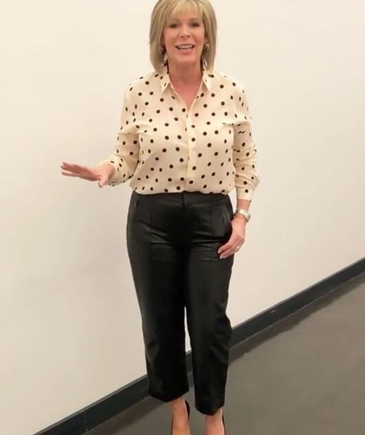 Female Celebrity Boots &amp; Leather - Ruth Langsford