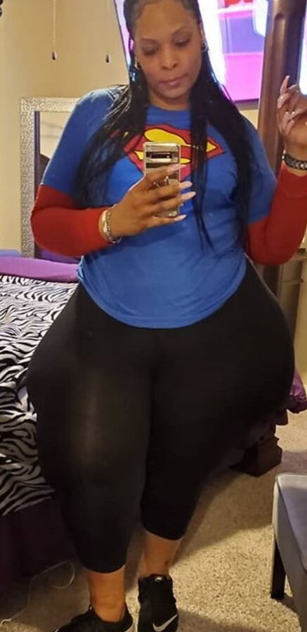 Huge thigh mega booty extra wide hip bbw real
