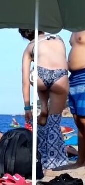 little asses at the beach