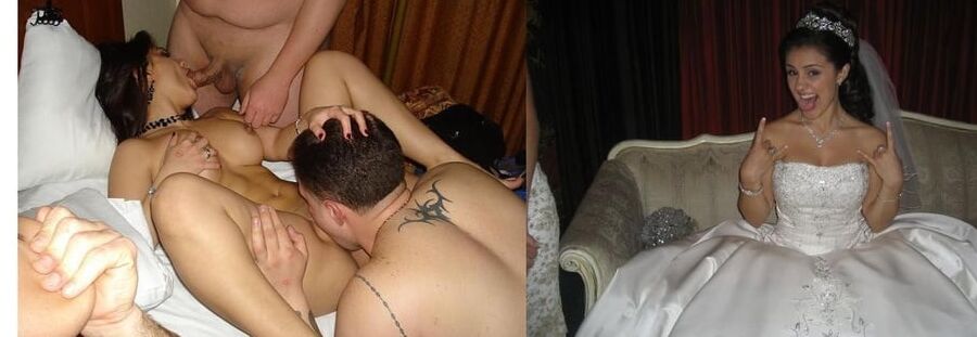 Amateurs Exposed Real Amateur Brides dressed and undressed