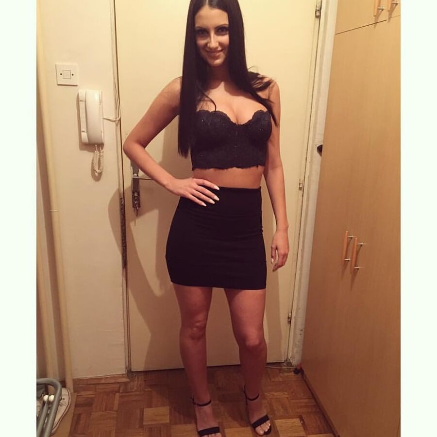 Serbian beautiful whore girl big natural tits Neda Milosevic