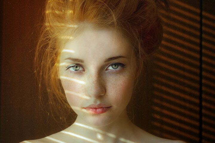 beautiful faces (white redhead)