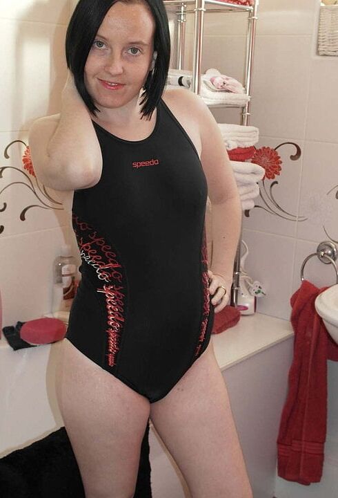 Sexy in one-piece swimsuits