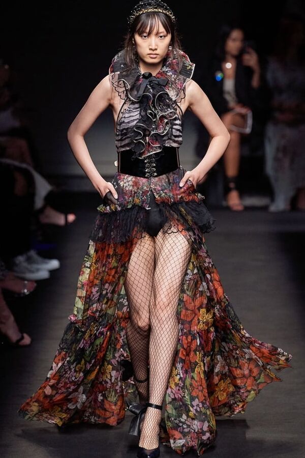 Runway looks, magazine covers, and models
